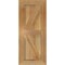 Ekena Millwork Framed Board-n-Batten Shutters w/Z-Bar, Rough Sawn Western Red Cedar, 10 3/4W x 25H, PR RBF06Z11X025RWR - alternate 3